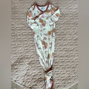 Copper Pearl knotted gown